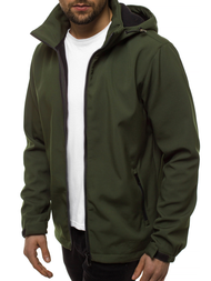 Pánska softshell bunda zelená OZONEE JS/56008Z
