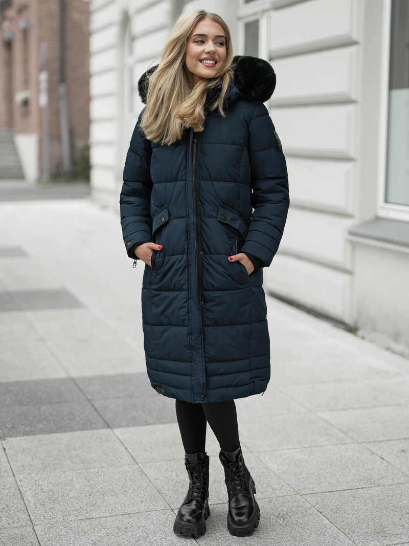 Dámska bunda námornícka modrá OZONEE O/W377