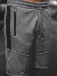 Pánske kraťasy grafitové OZONEE O/WW20013/3