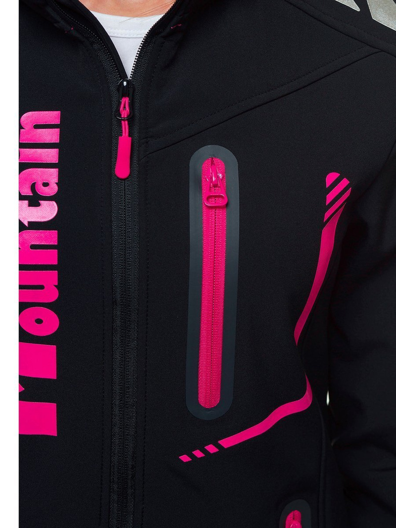 Dámska Bunda Softshell Čierna OZONEE JS/HH030/1