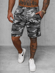 Pánske Kraťasy Sivý OZONEE JS/8K283/2