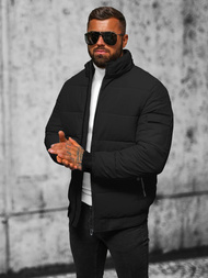 Pánska Bunda Čierna OZONEE JS/31M5006