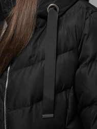 Dámska bunda čierna OZONEE JS/M736/392