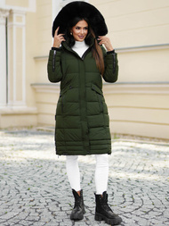 Dámska bunda khaki OZONEE O/W377Z