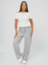 Dámske Tričko Biele OZONEE JS/YJ77841