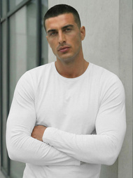 Pánsky Nátielník Biely OZONEE JS/DB71/2