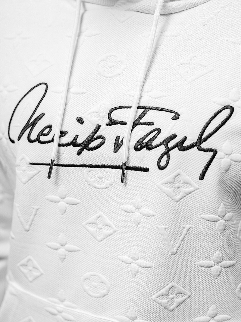 Pánska Mikina Biela OZONEE JS/3B572