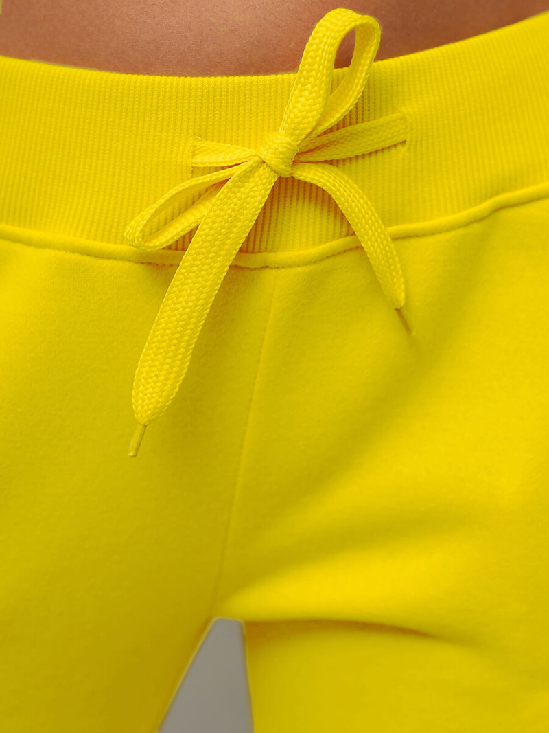 Dámske tepláky žlté OZONEE JS/CK01Z