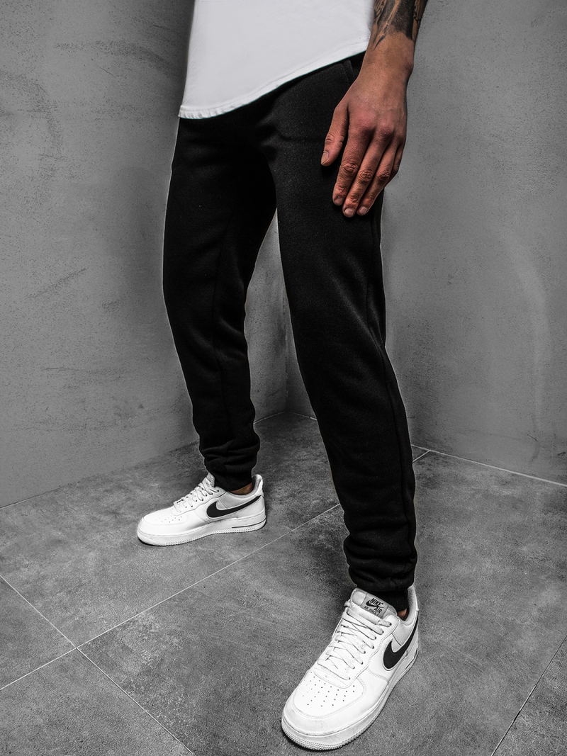 Pánske tepláky Čierne JS/YW006Z