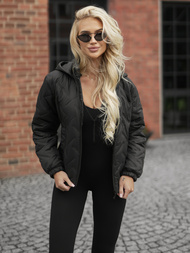 Dámska bunda čierna OZONEE JS/16M9315/392AZ