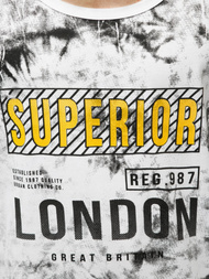 Pánske tielko Biele OZONEE JS/SS11037 