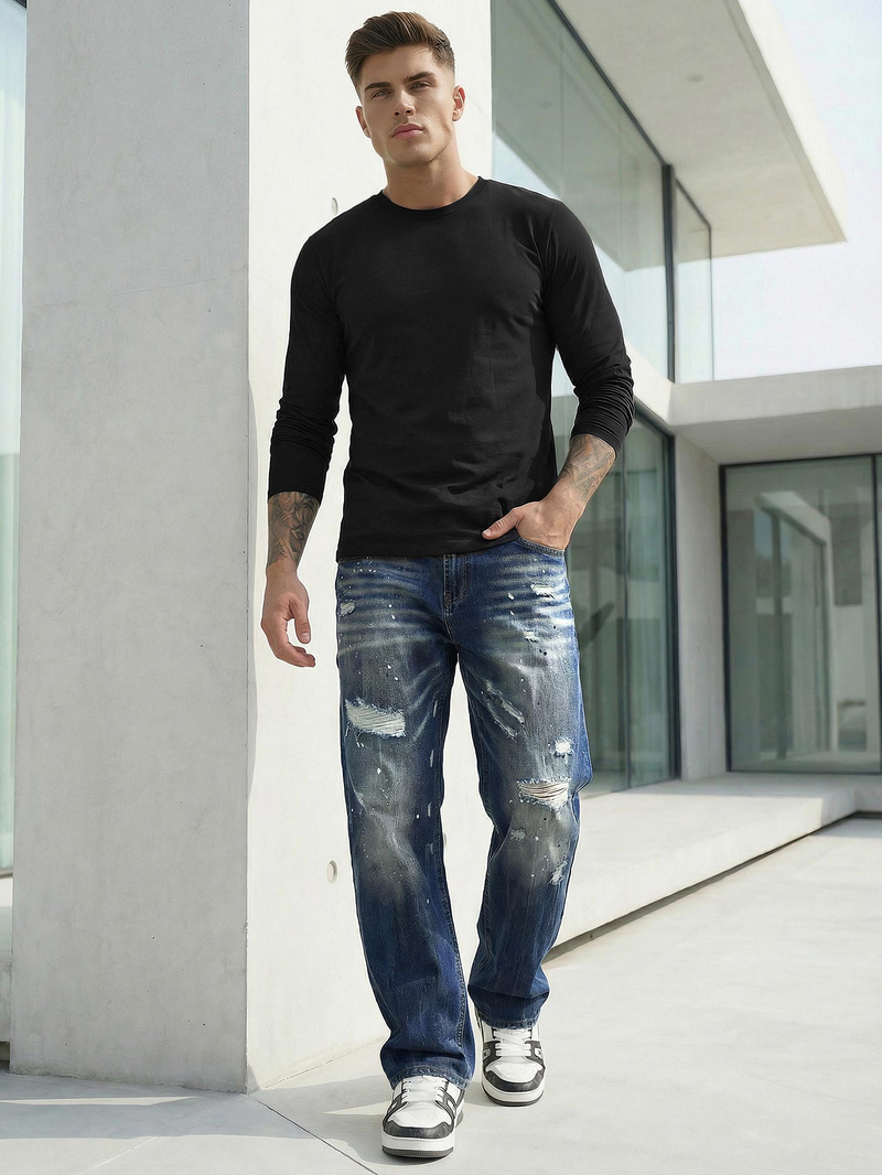 Pánske Rifle Modré OZONEE O/KK2885Z