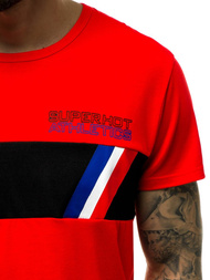 Pánske Tričko Červené OZONEE JS/KS1957