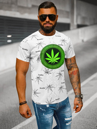 Pánske Tričko Biele OZONEE O/T139/1