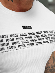 Pánske Tričko Biele OZONEE O/B1216