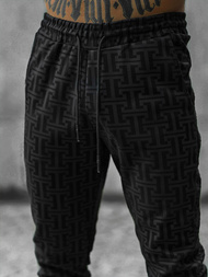 Pánska Tepláková Súprava Čierny OZONEE O/D7263/9102