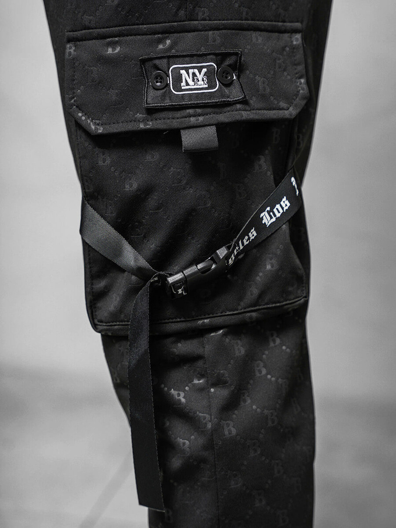 Pánske Tepláky Čierne OZONEE O/PS6021