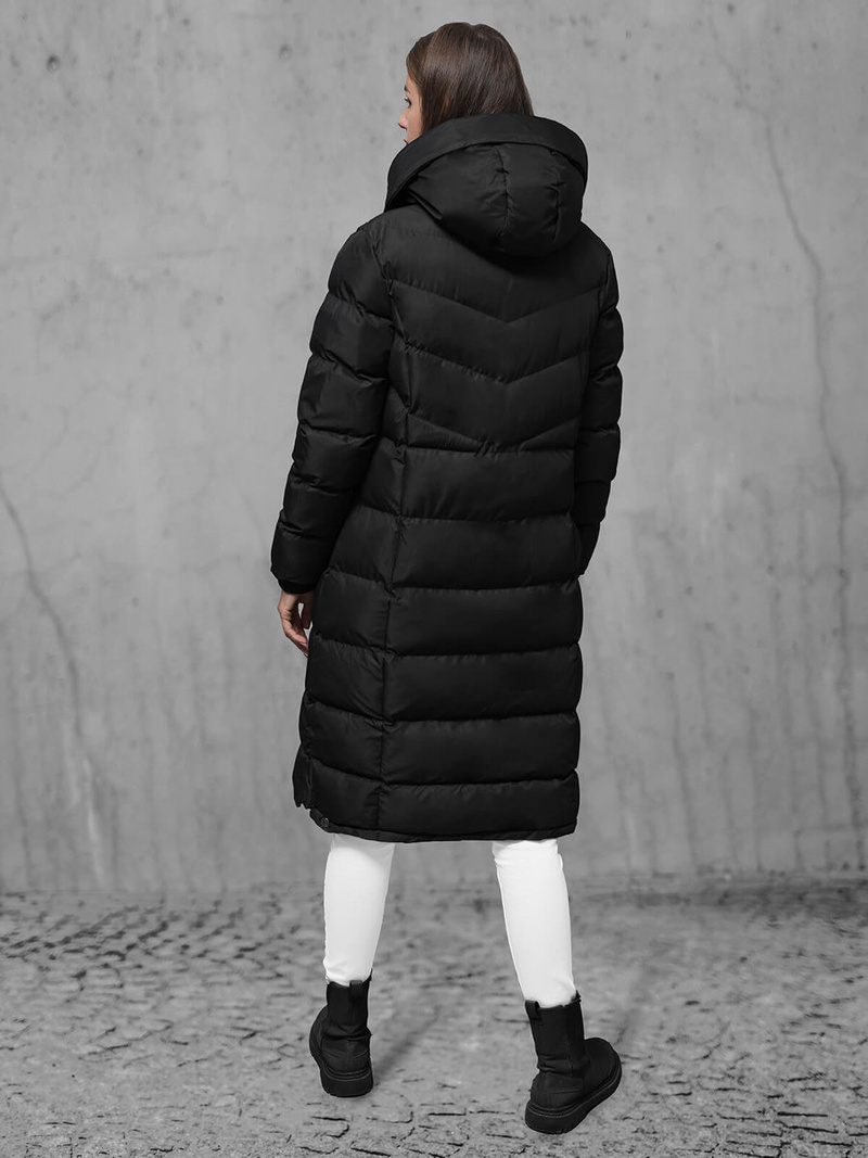 Dámska bunda čierna OZONEE JS/M736/392
