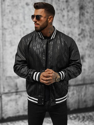 Pánska Bunda Čierna OZONEE O/3A172