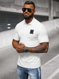 Pánska Polokošeľa Bielé OZONEE NB/MT3105