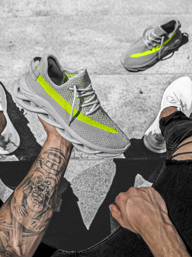 Pánske sneakersy Sivé OZONEE B/2051/20