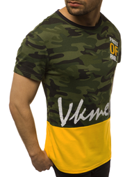 Pánske Tričko zelený OZONEE JS/SS10978