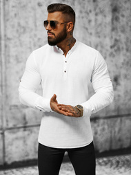 Pánska Košeľa Biela OZONEE O/V31