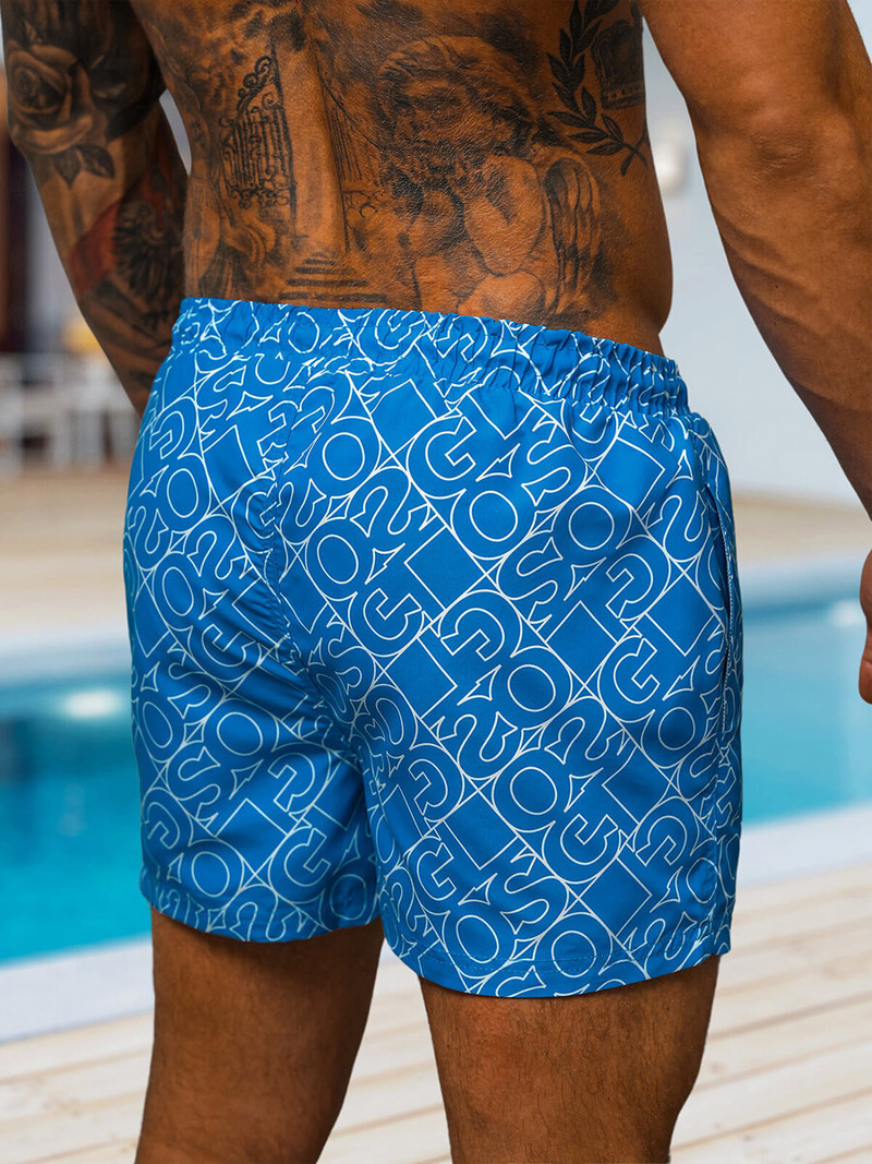 Pánske Kúpacie Šortky Modré OZONEE O/MTK3220