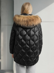 Dámska bunda čierna OZONEE O/5M3226/392Z