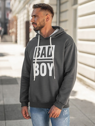 Pánska Mikina Grafitová OZONEE JS/65B3909/5