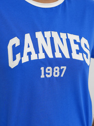 Dámske Tričko Modré OZONEE JS/R62184