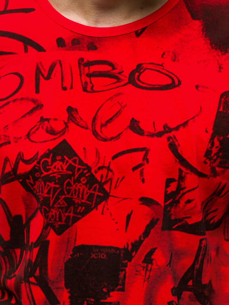 Pánske Tričko Červené OZONEE JS/KS1987Z