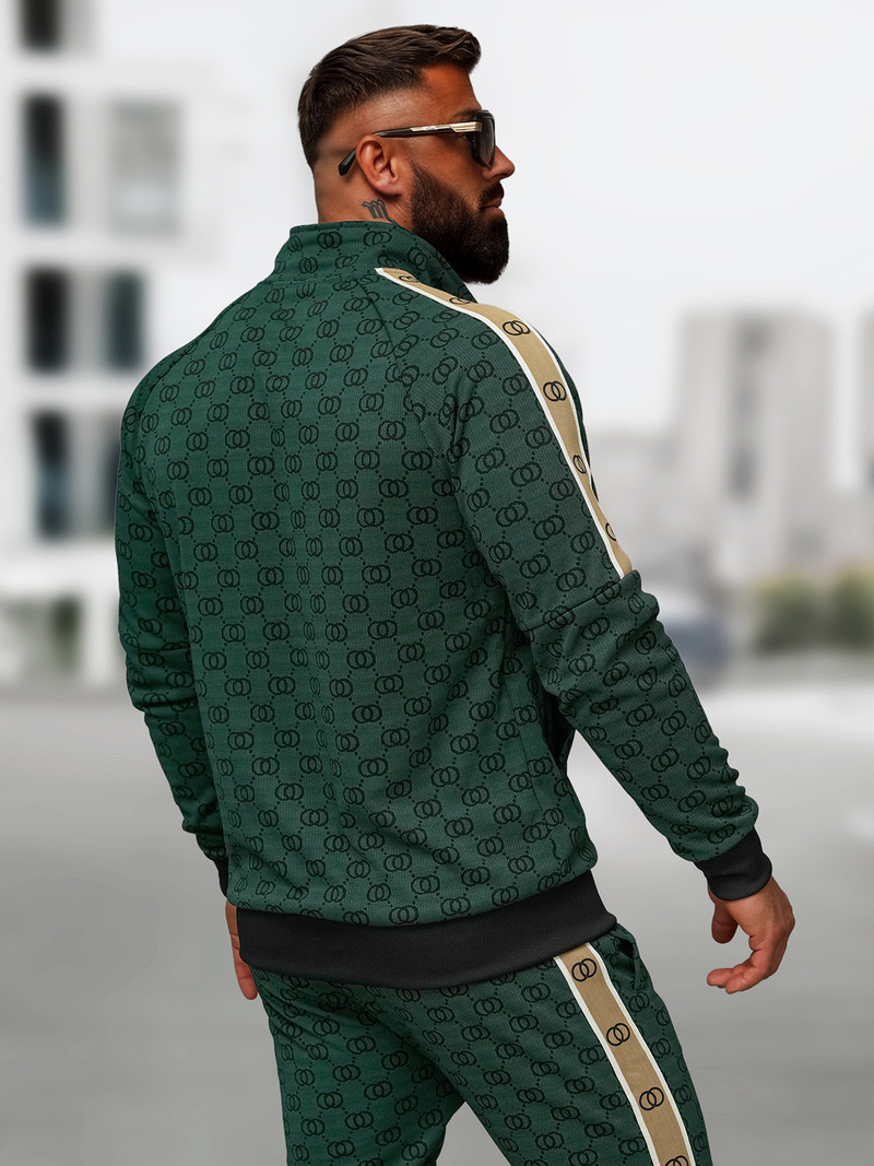 Pánska Tepláková Súprava Zelený OZONEE O/FF5110AB