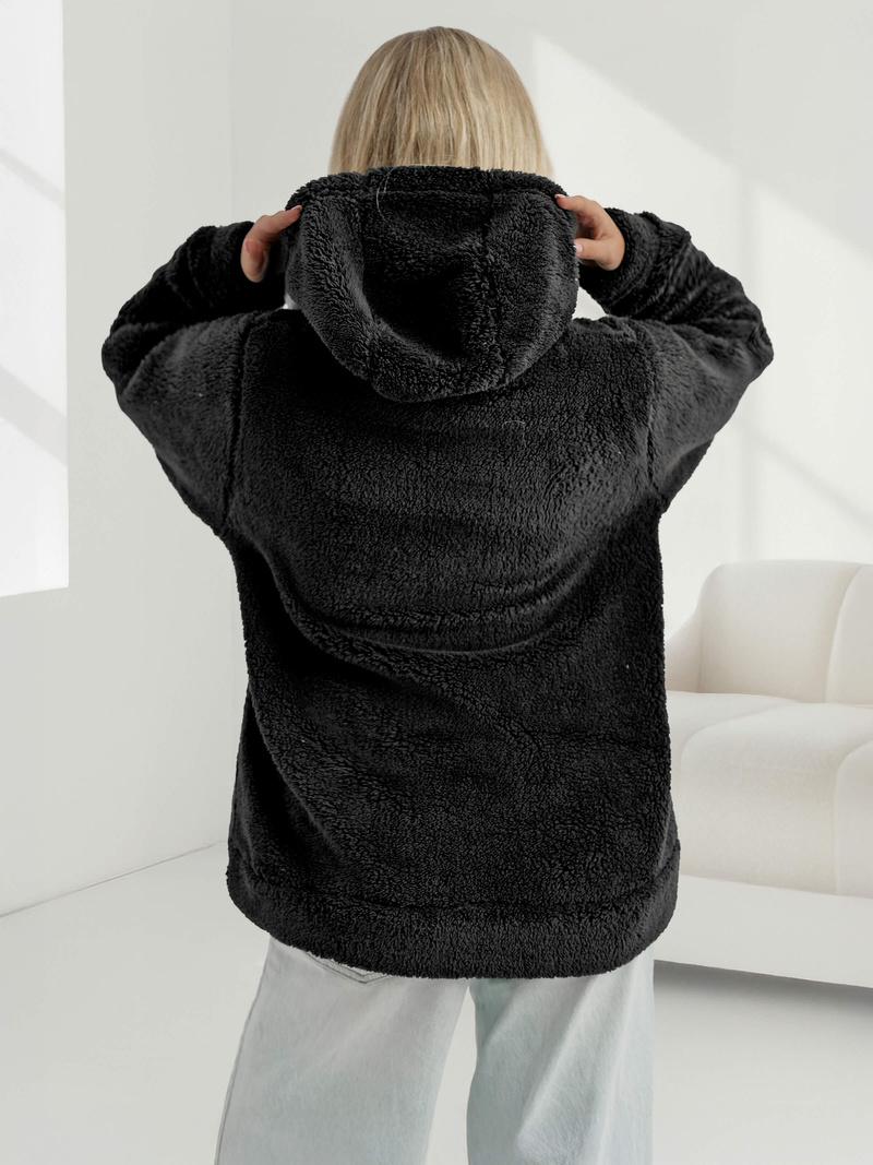 Dámska Mikina Čierna OZONEE JS/HH192/3