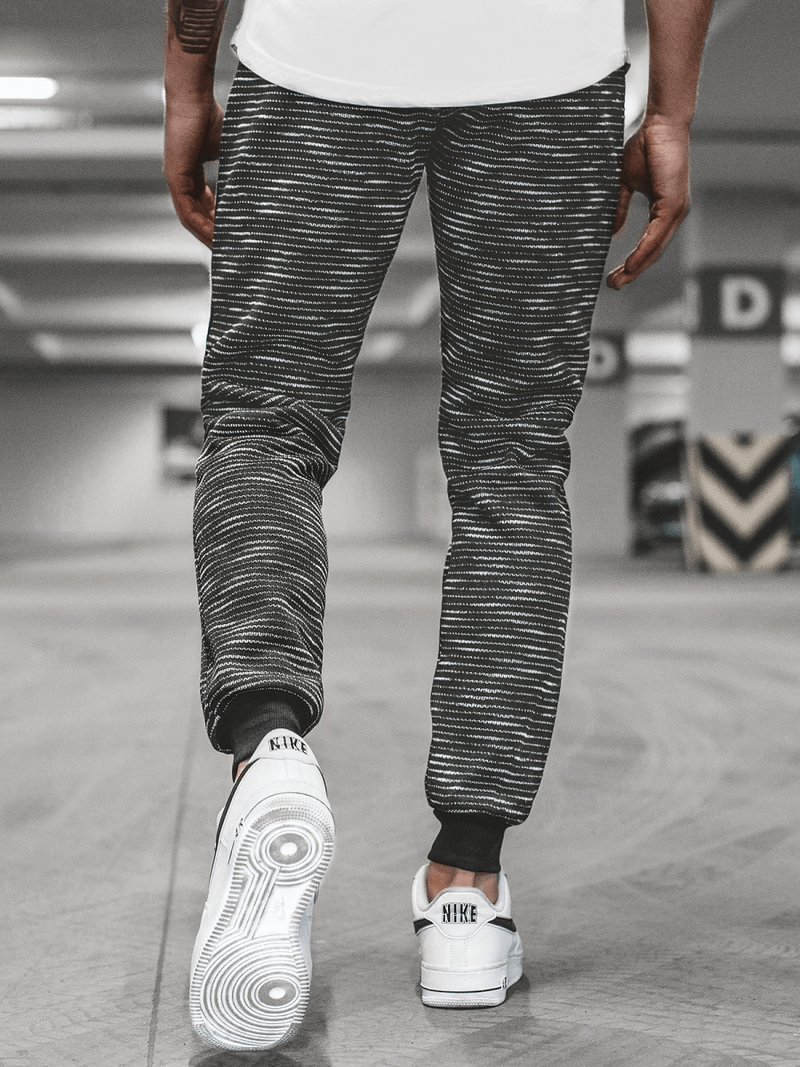 Pánske tepláky grafitové OZONEE JS/K60003