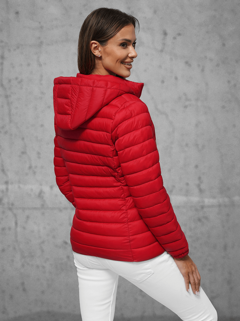 Dámska Bunda Červená OZONEE JS/16M9101/270