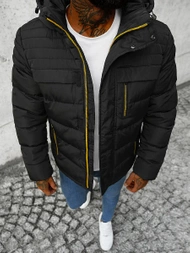 Pánska Bunda Čierna OZONEE JS/M806/392