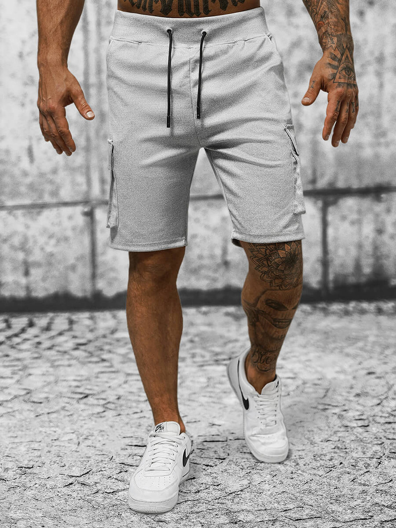 Pánske Kraťasy Sivé OZONEE JS/8K1128/2