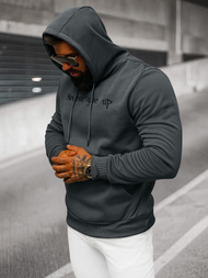 Pánska Mikina Grafitová OZONEE JS/27B6512/5