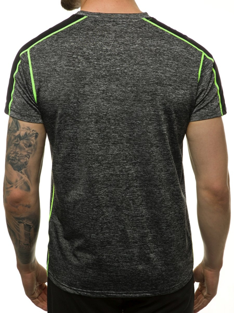 Pánske Tričko grafitové OZONEE JS/KS2103