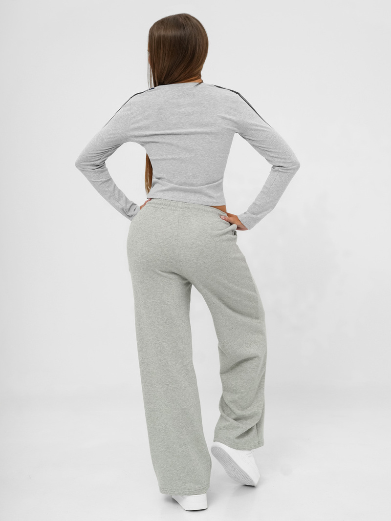 Dámska dvojdielna tepláková súprava šedá OZONEE JS/M60815AB