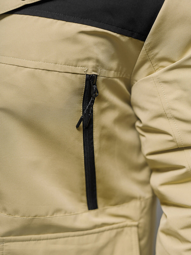 Pánska Bunda Béžová OZONEE JS/22M322/62