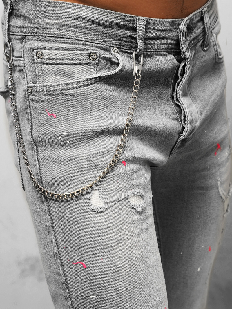 Pánske rifle Sivé OZONEE O/WE1004