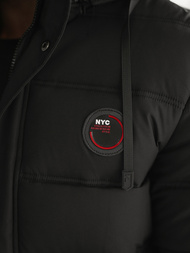 Pánska Bunda Čierna OZONEE JS/57M7501/392Z