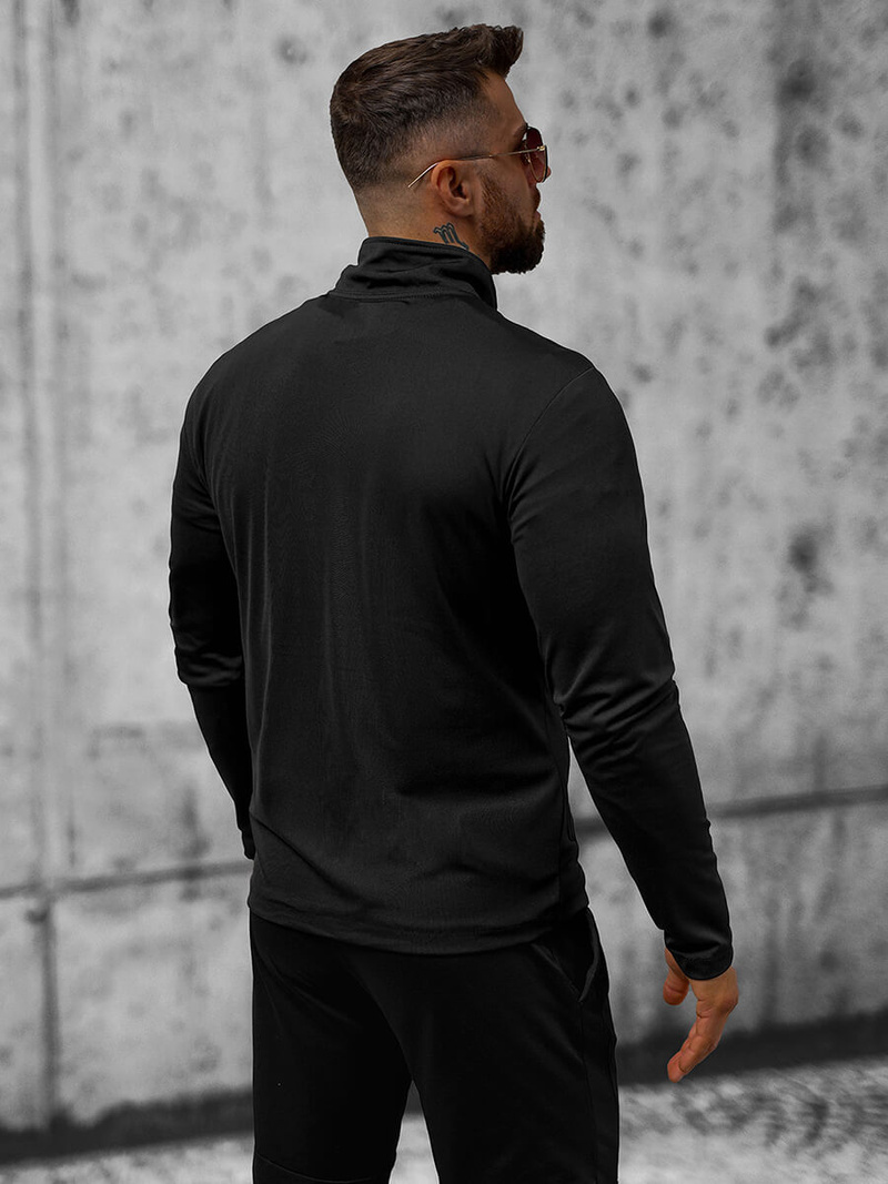 Pánska Bunda Čierna OZONEE JS/M10309