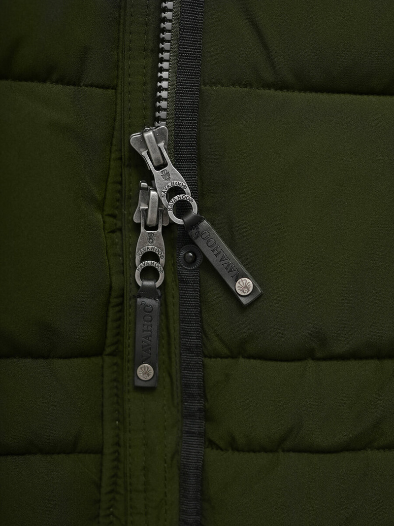 Dámska bunda khaki OZONEE O/W377Z