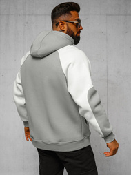 Mikina Sivé OZONEE O/SWE23027Z