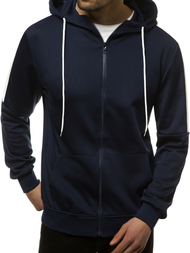 Pánska Mikina Námornícka modrá OZONEE JS/99005