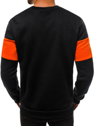 Pánska Mikina Čierna OZONEE JS/KS1901Z