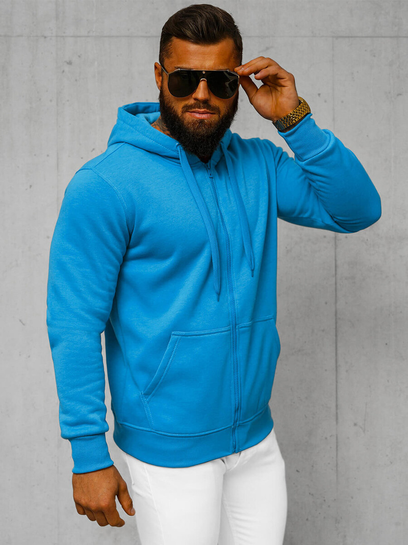 Pánska Mikina Blankytná OZONEE JS/2008Z